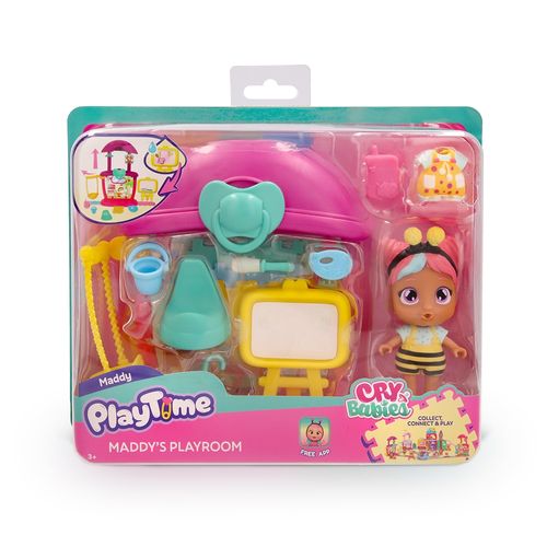 Boneca Cry Babies Playtime Brinquedoteca Da Maddy - BR2466