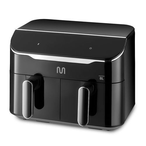 Air Fryer 8L Preta c/ 2 Gavetas 2500w-220v Multi - GO220OUT [Reembalado]