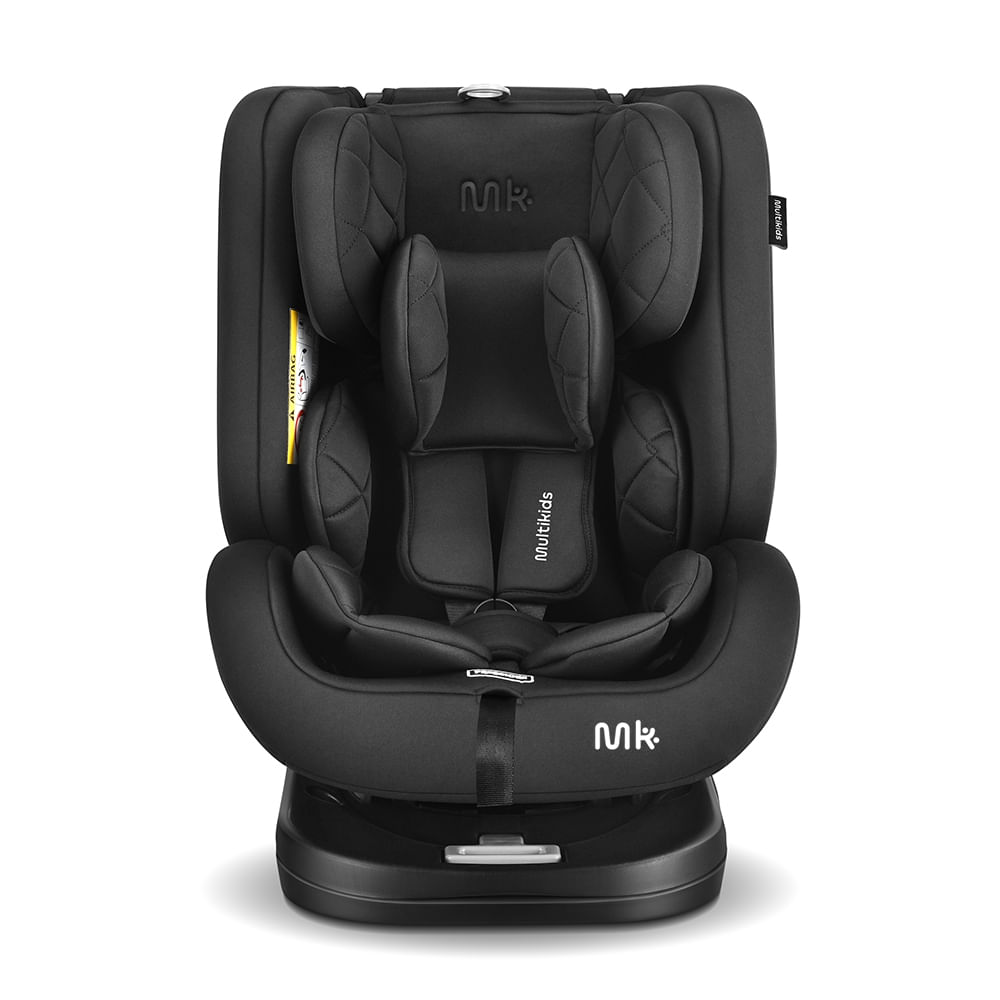 Cadeirinha infantil para carro Artemis 0-36 KGS Isofix 360° Preta Multikids Baby - BB433OUT [Remanufaturado]