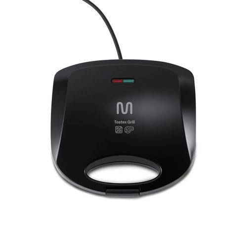 Sanduicheira Tostex Grill Chapa Antiaderente Dupla Ondulada 220v 750w Preta Multi - GO068OUT [Remanufaturado]