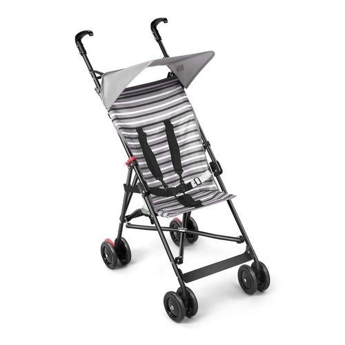 Carrinho Guarda-Chuva 6M-15 Kgs Multikids Navy Preto com Cinza - BB494