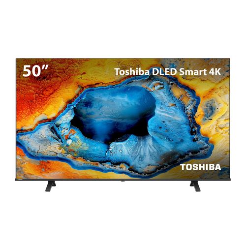 Smart TV DLED 50" 4K Toshiba 50C350NS VIDAA 3 HDMI 2 USB Wi-Fi - TB029M