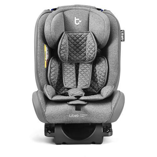 Cadeirinha Infantil para carro 4Stages Fix 0-36kgs Isofix Cinza Litet - BB344