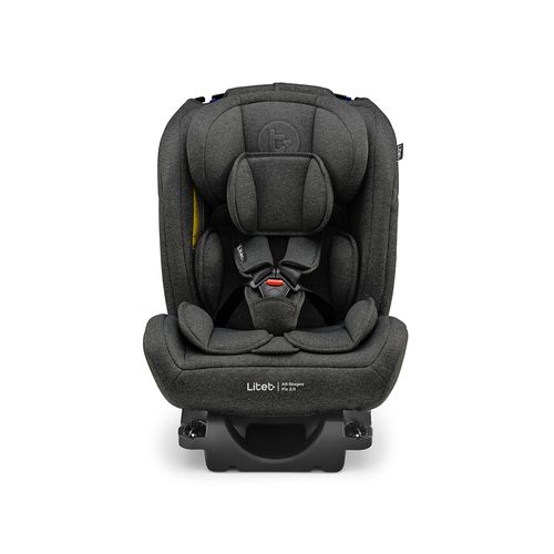 Cadeirinha infantil para carro 0-36kg Isofix All Stages Fix 2.0 Preta Litet - BB450