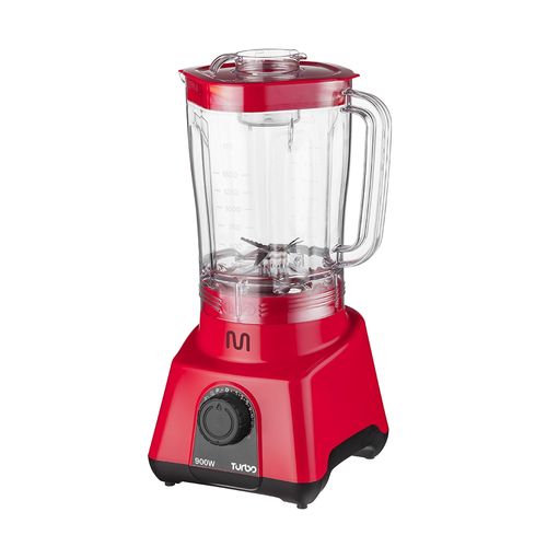 Liquidificador Turbo Vermelho 900w-127v Multi - LQ903OUT [Remanufaturado]