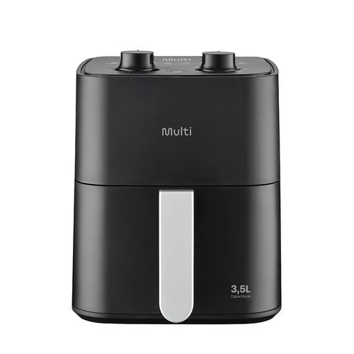 Fritadeira Elétrica Air Fryer 3,5L 1350W 127V Preta Multi - GO229