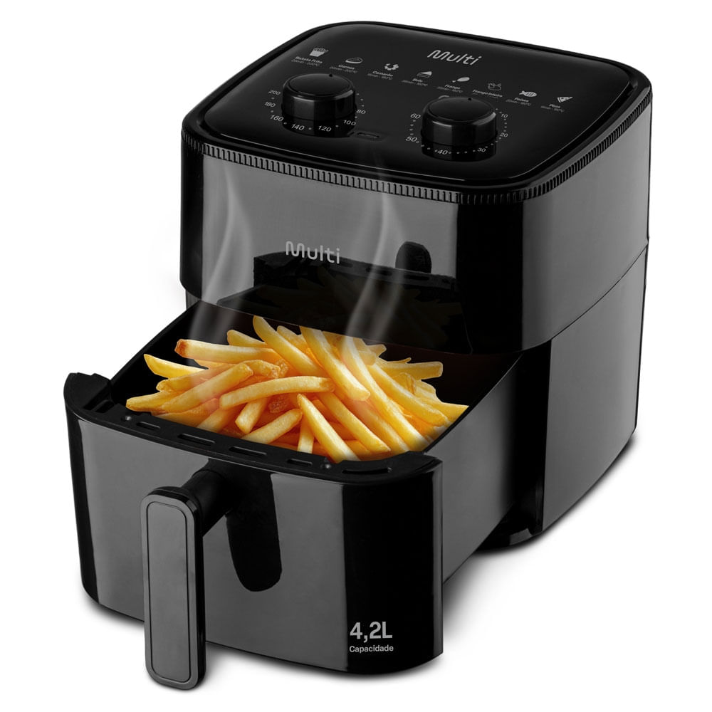 Fritadeira Elétrica Air Fryer 4,2L 1350W 127v Multi - GO252OUT [Reembalado]