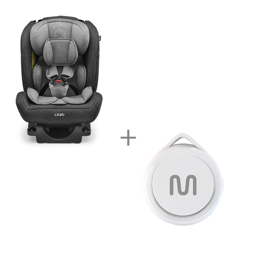 Kit Cadeirinha Infantil para carro 0-36Kg Litet All Stages + Rastreador MTag BB452K