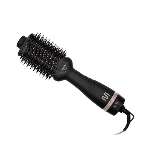 Escova Secadora Essencial Revestimento Nanoceramic Glass 1300W Bivolt Preta Multi Care - EB201