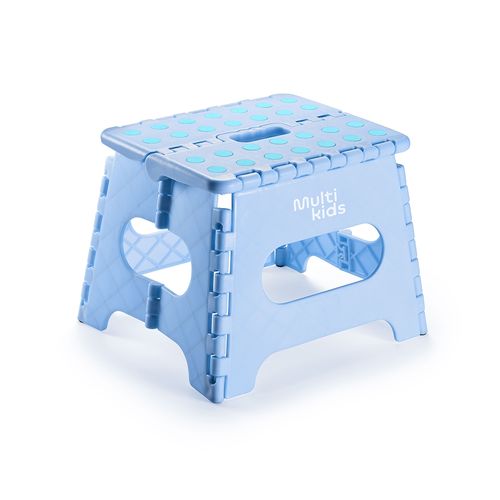 Banquinho Multiuso Dobrável Flop Azul Multikids Baby - BB1009OUT [Remanufaturado]