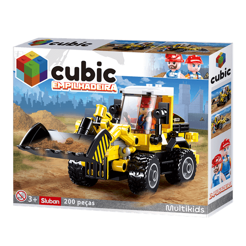 Blocos de Montar Trator 200 Peças Multikids - BR2282OUT [Remanufaturado]