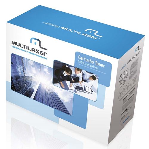Cartucho Toner Hp Universal 285/435/436 Preto Multilaser - CT0301OUT [Remanufaturado]