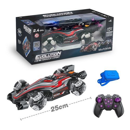 Carro de Formula 1 Vermelho de Controle Remoto Com Luz e Som Multikids - BR2369