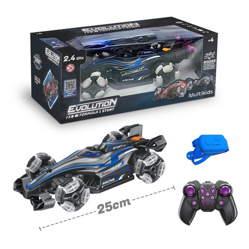 Carrinho de Formula 1 Azul de Controle Remoto Multikids - BR2261OUT [Remanufaturado]
