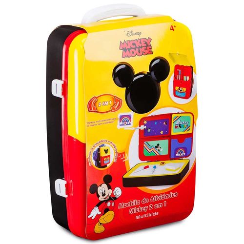 Mochila de Atividades Mickey com Canetinhas e Acessórios Multikids - BR1587OUT [Remanufaturado]