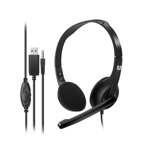 Headset com Fio HF250 P3 + USB 150cm Multi - PH467OUT [Remanufaturado]