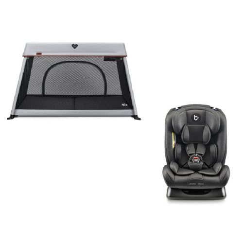 Kit Berço Nix 2 em 1 de 0-15Kg + Cadeirinha para carro Litet 0-36kg - BB691K