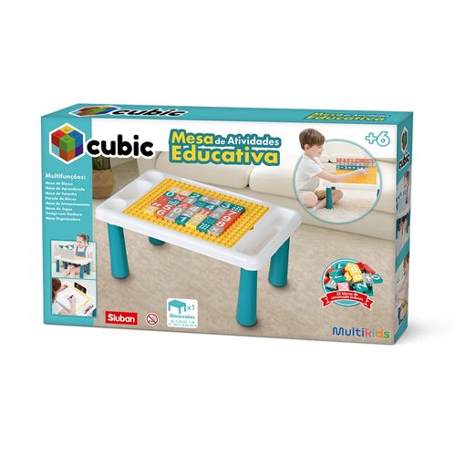 Mesa De Atividades Blocos de Montar Multikids - Br2278