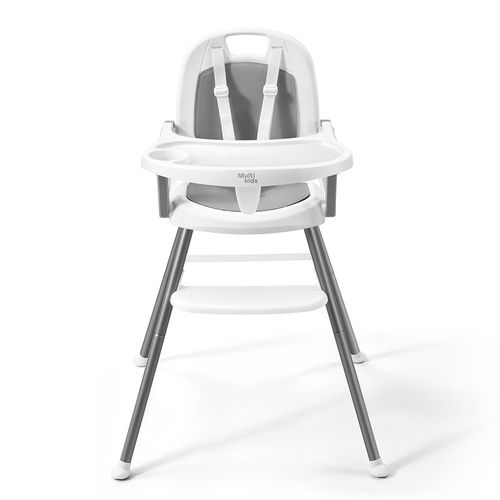 Cadeira de Alimentação Berry 3 em 1 Cinza Multikids Baby - BB391OUT [Remanufaturado]