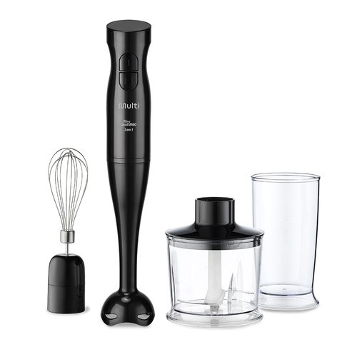 Mixer Duo Turbo 3 em 1 220V 200W Preto Multi Home - GO020