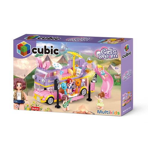Blocos de Montar Girl Party Music 412 Pcs Multikids - Br2281