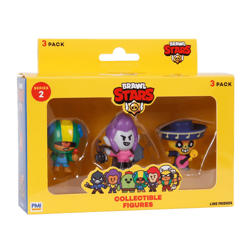 Bonecos Brawl Stars S3 Pack Sortido Multikids - BR2366