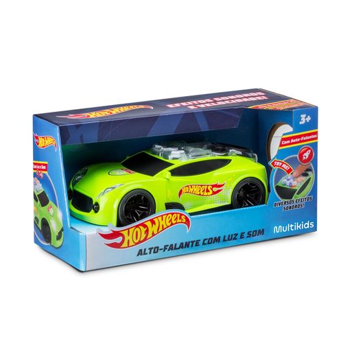 Carro Hot Wheels Carro de Som com Luz Verde Multikids - BR1432OUT [Remanufaturado]