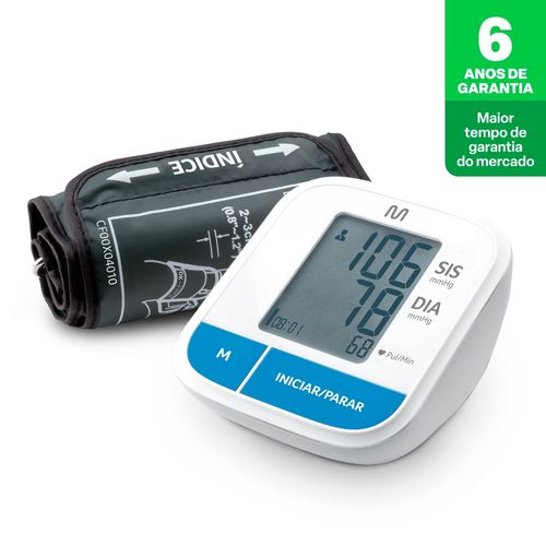 Monitor De Pressão Arterial de Braço Multi Saúde - HC206OUT [Remanufaturado]