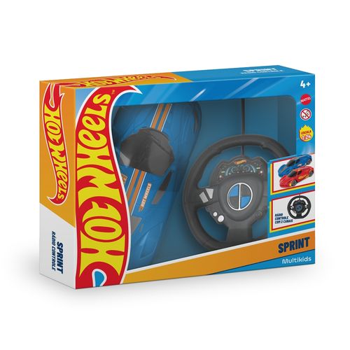 Hot Wheels Carro RC Azul 2 Canais Multikids - BR2469OUT [Reembalado]