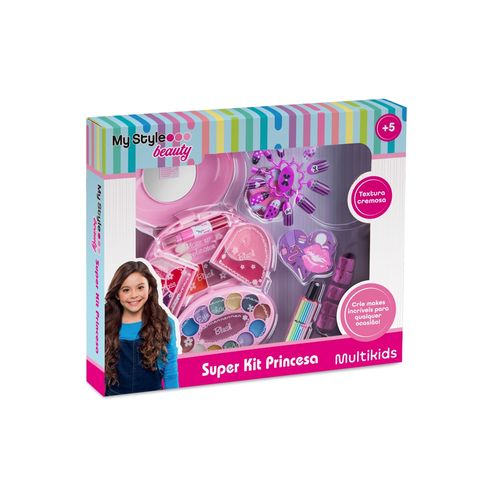 Maquiagem Infantil My Style Beauty Super Kit Princesa Multikids - BR1333OUT [Reembalado]