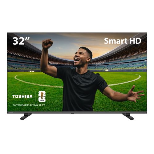 Smart TV DLED 32" HD Toshiba 32V35L VIDAA 2 HDMI 2 USB Wi-Fi - TB016MOUT [Reembalado]