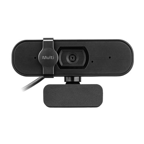 Webcam 2K com Foco Automático 30 FPS USB Preto Multi - WC057