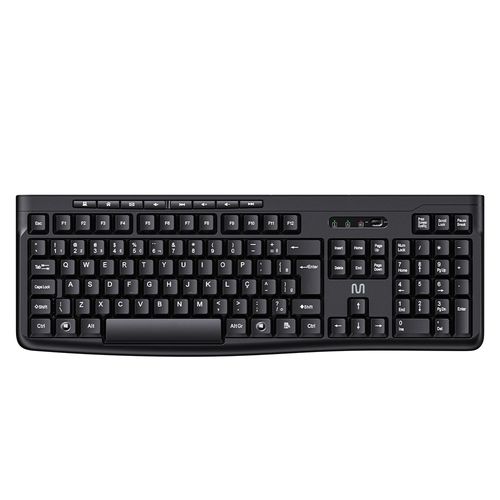 Teclado sem fio TS050 Preto Multi (Multilaser) - TC407OUT [Reembalado]