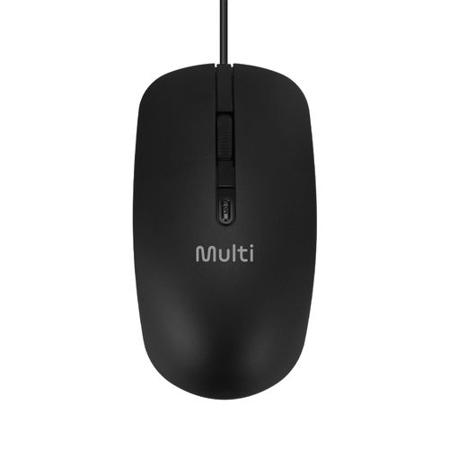 Mouse com Fio Cabo 180cm MF690 USB Multi - MO690