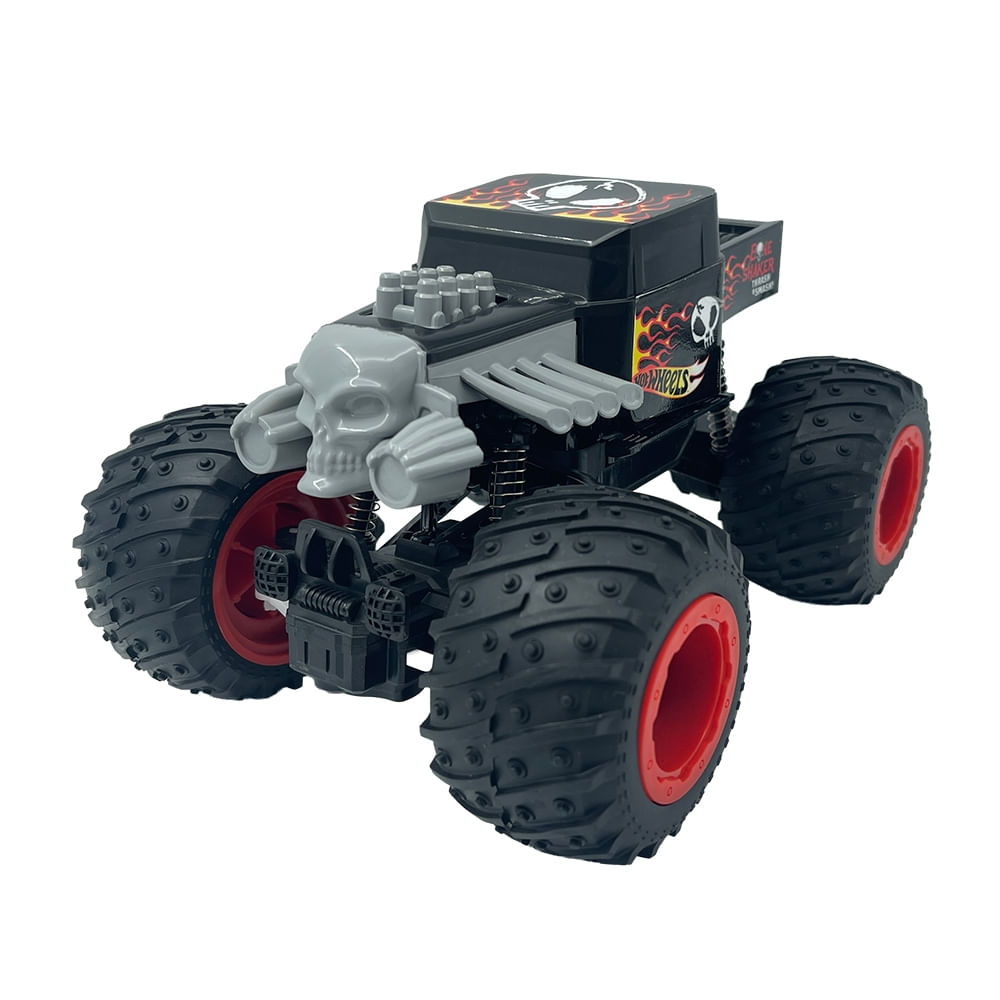 Monster Truck Turbo Crasher de Controle Remoto Hot Wheels 1:24 Multikids - BR2533OUT [Reembalado]