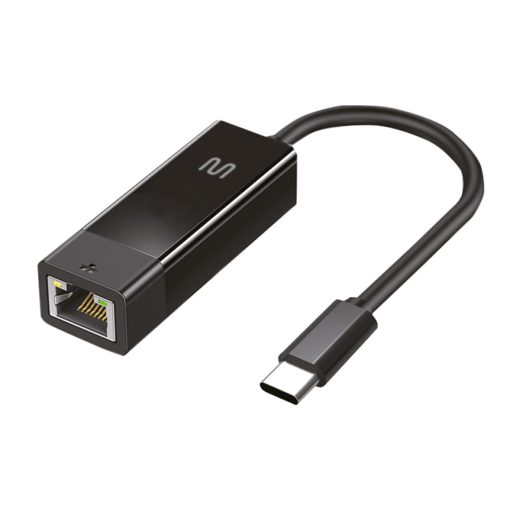 Adaptador de Rede USB Tipo-C para RJ45 1000 Mbps - WI471OUT [Reembalado]