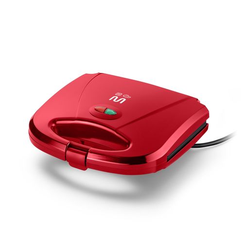 Sanduicheira e Minigrill Chapa Antiaderente Dupla Ondulada 127v-750w Vermelha Multi - CE148OUT [Reembalado]