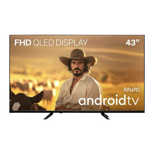 Smart TV Multi 43" QLED Full HD Android - TL066MQ