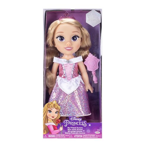 Boneca Princesas Disney Aurora Articulada 38cm Multikids - BR2771