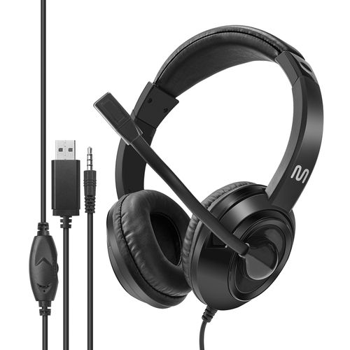 Headset com Fio HF600 Conexão P3 e USB - PH427OUT [Reembalado]