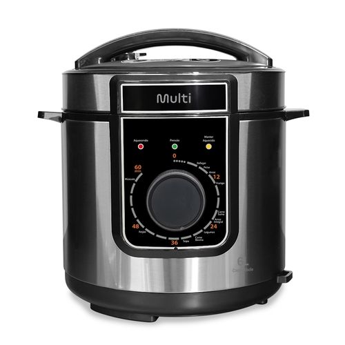 Panela de Pressão 6L 1000W-127V Cinza Multi - GO502OUT [Reembalado]