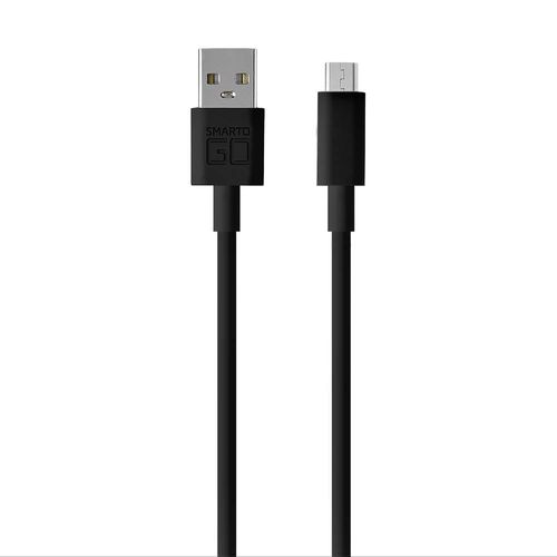 Smartogo Cabo Micro USB Blindado 1,2 Metros Preto - WI404OUT [Reembalado]