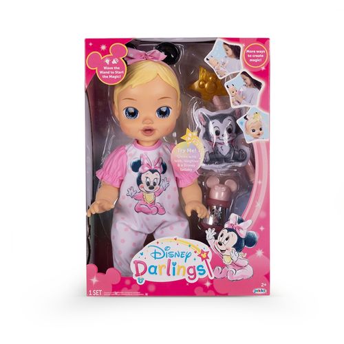 Boneca Disney Darlings Minnie com Luz e Som Multikids - BR2599