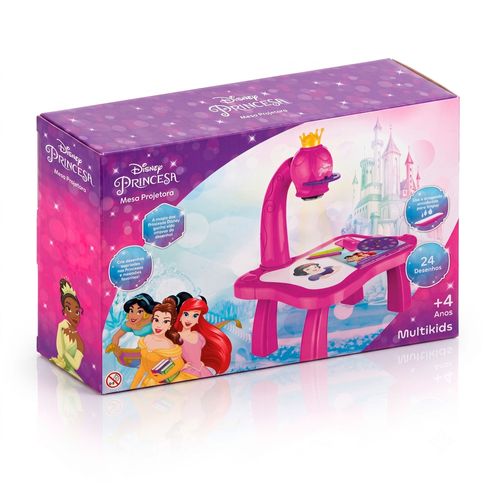 Mesa Projetora Disney Princesas Multikids com 24 Desenhos - BR2133
