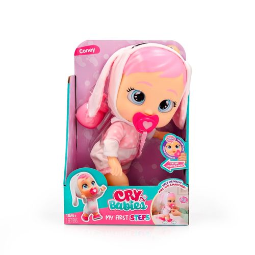 Boneca Cry Babies Meus Primeiros Passos Coney Multikids - BR2728