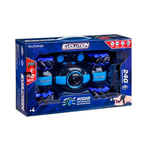 Evolution Car R/C Torsional Azul Multikids - BR1647