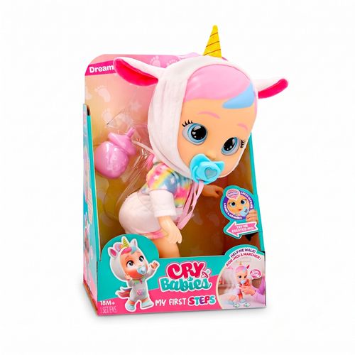 Boneca Cry Babies Meus Primeiros Passos Dreamy Multikids - BR2583
