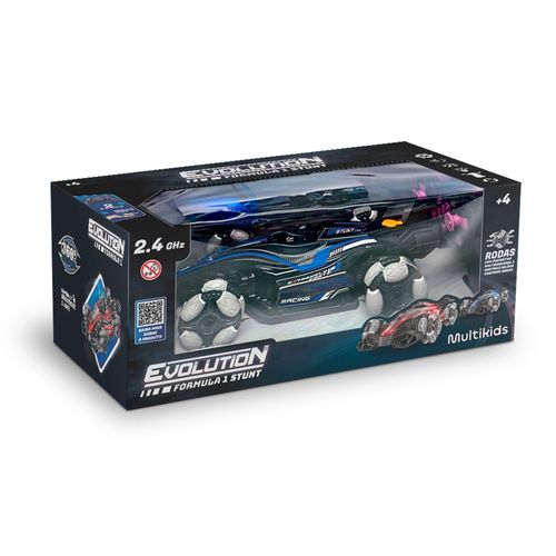 Carrinho de Formula 1 Azul de Controle Remoto Multikids - BR2261OUT [Reembalado]