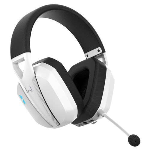 Headset Balder Wireless Tri Mode Preto e Branco Warrior - PH703OUT [Reembalado]