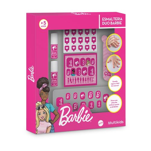 Esmalteria Duo Barbie Multikids - BR2422OUT [Reembalado]